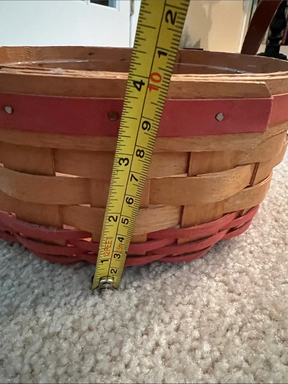 Longaberger Mothers Day Basket and Protector - SFH